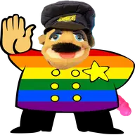 artist:darkral character:officer_top officer puppet series:sml transparent uttp // 500x500 // 144KB