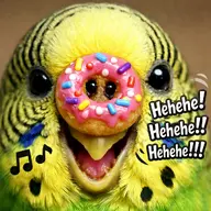 bird budgie meta:ai_generated // 1024x1024 // 1.8MB